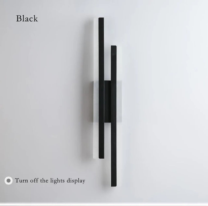 Perle Lumineuse Noir Luxury Aluminium Wall Scone